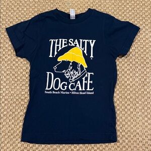 The Salty Dog Cafe Kids Navy Graphic Tee